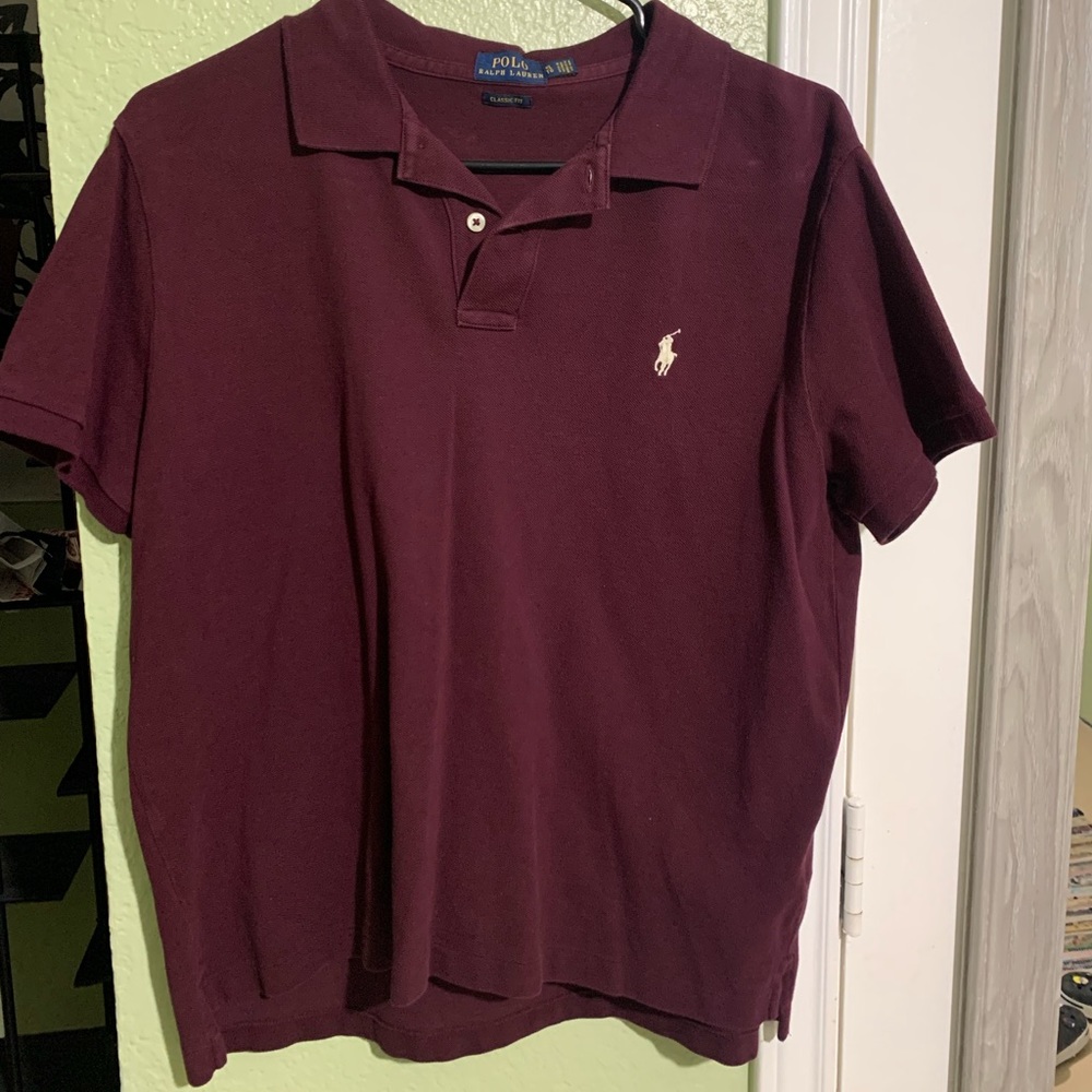 Polo collared shirt